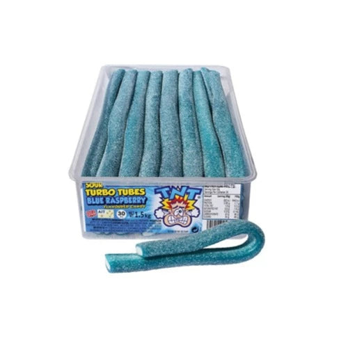 TNT Blue Raspberry Tubes