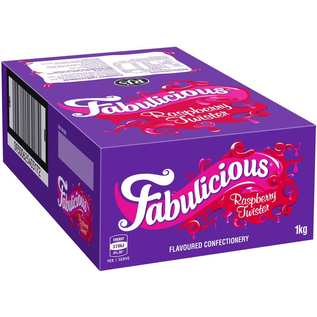 Fabulicious Raspberry Twister Bulk 1kg Box