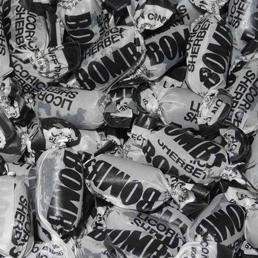 Licorice Sherbet Bombs