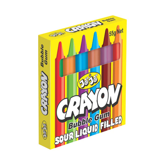 JOJO Crayon - Sour Filled Bubblegum
