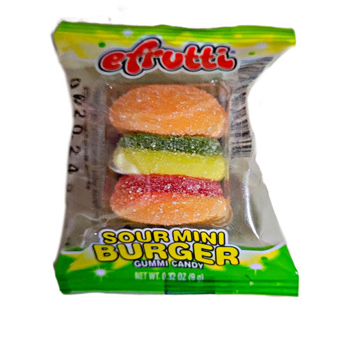 Efrutti Sour Mini Burger