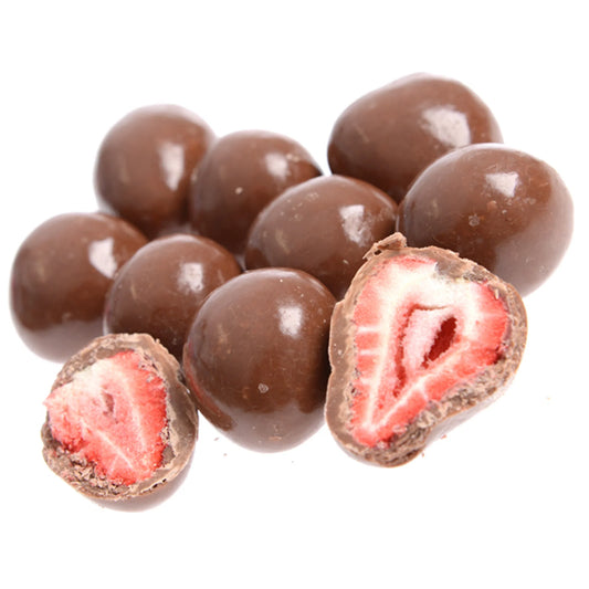 Milk Chocolate Freeze Dried Strawberries