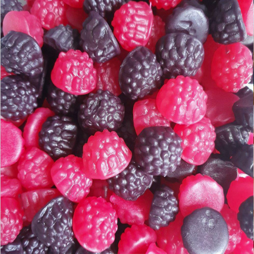 Rainbow Confectionary Black and Reds (NZ)
